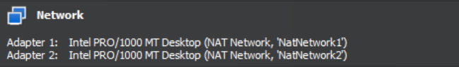 Gateway/Server Network Setup